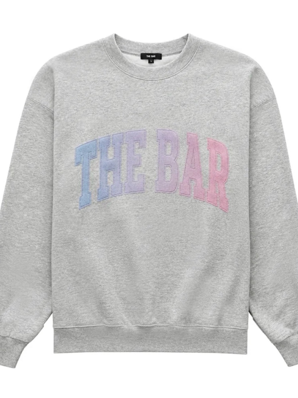 The Bar Gray 'THE BAR' Crewneck Sweatshirt